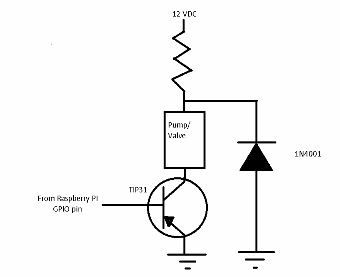 Driver Circuit with flyback diode